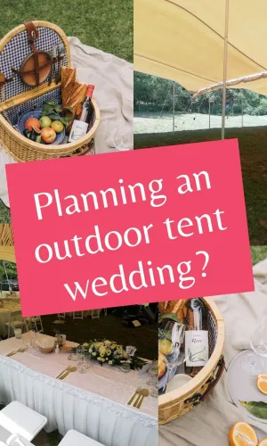 Plănuiești o nuntă în aer liber, într-un cort african inchirat elegant?